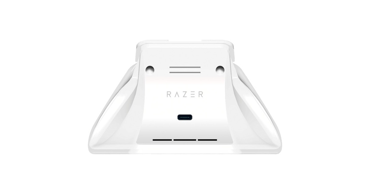 Razer Universal Quick Charging Stand - Robot White, Ladestation(weiß, für Xbox)