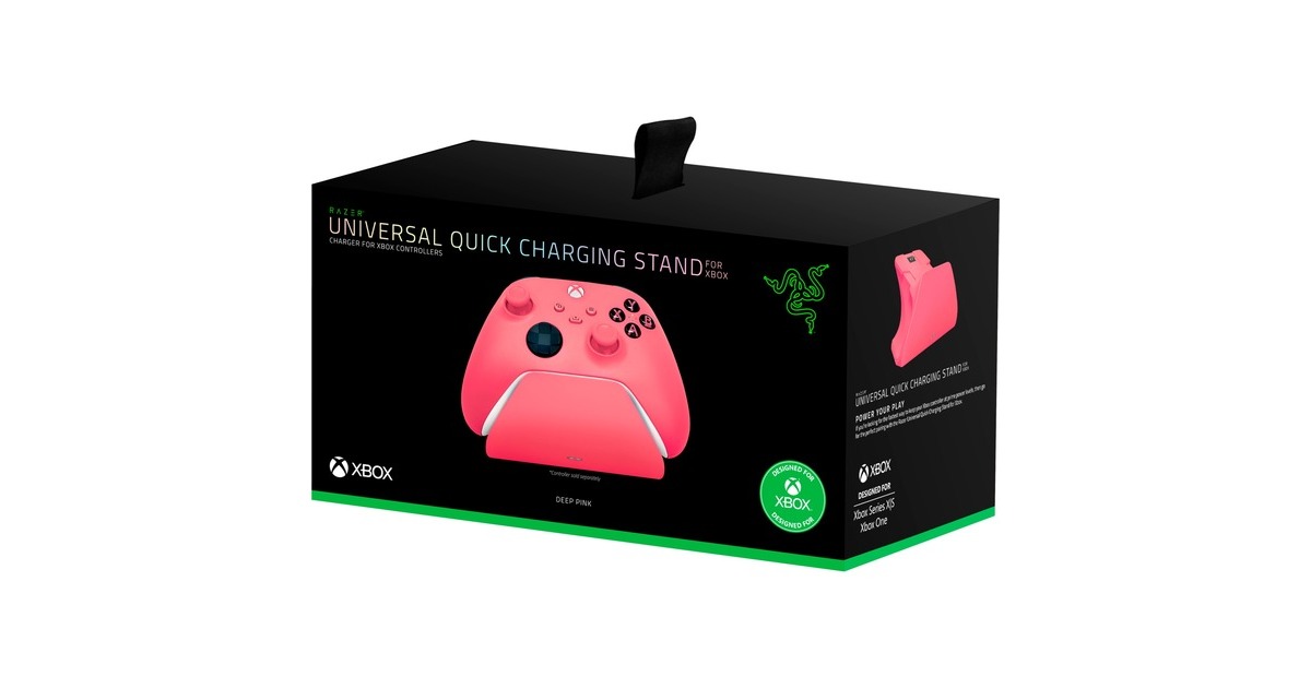 Razer Universal Quick Charging Stand for Xbox, Ladestation(pink, für Xbox)