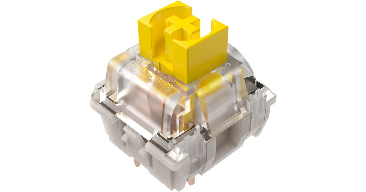Razer Yellow Switch-Set, Tastenschalter(gelb/transparent, 36 Stück)