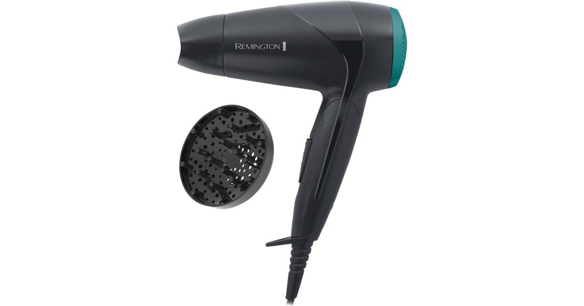 Remington On The Go D1500, Haartrockner(schwarz/grün)