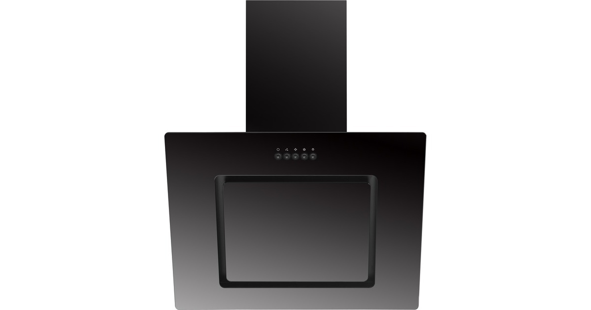 Respekta CH 22010 SBZ, Dunstabzugshaube(schwarz, 60 cm)