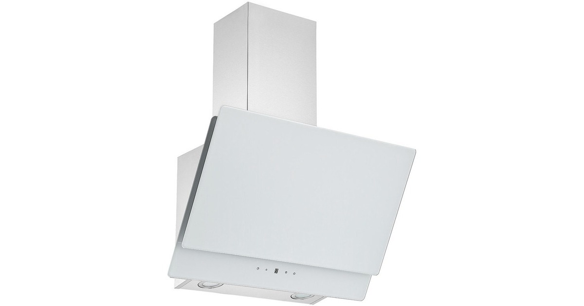 Respekta CH 77060 WA, Dunstabzugshaube(weiß/edelstahl)