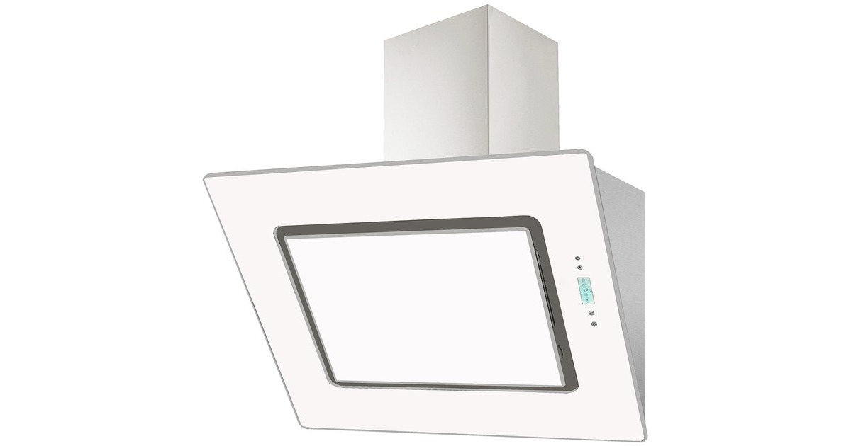 Respekta CH 99040-90 W, Dunstabzugshaube(weiß/edelstahl)