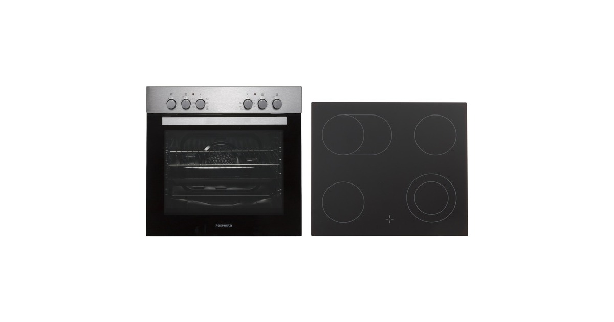 Respekta HS2200-33, Herdset(schwarz/silber)