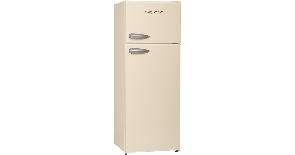 Respekta KS 144 VC, Kühl-/Gefrierkombination(creme)