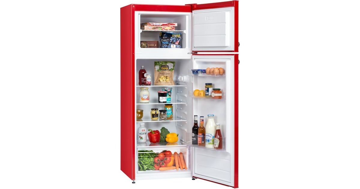 Respekta KS 144 VR, Kühl-/Gefrierkombination(rot)