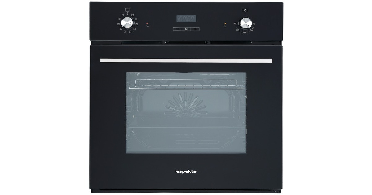 RespektaDIGI 8 Glas PP, Backofen(schwarz)
