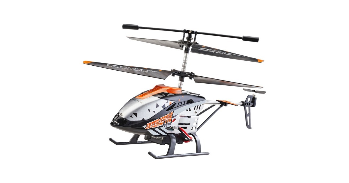 Revell Anti-Crash Helicopter INTERCEPTOR(schwarz/silber)