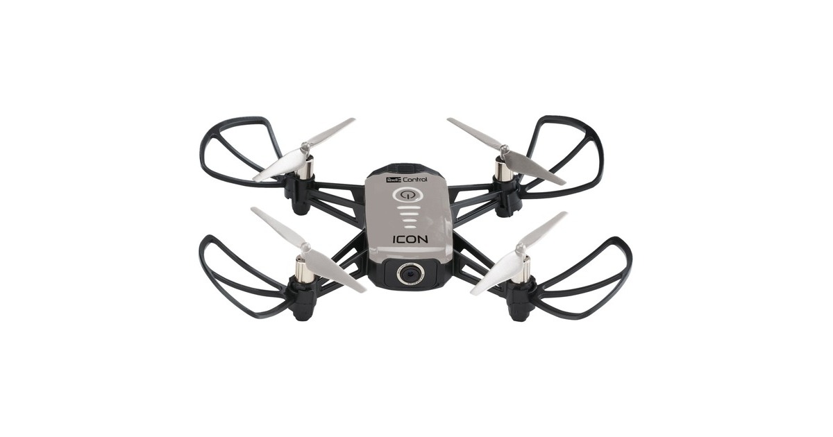 Revell Camera Quadrocopter ICON, Drohne(grau/schwarz)