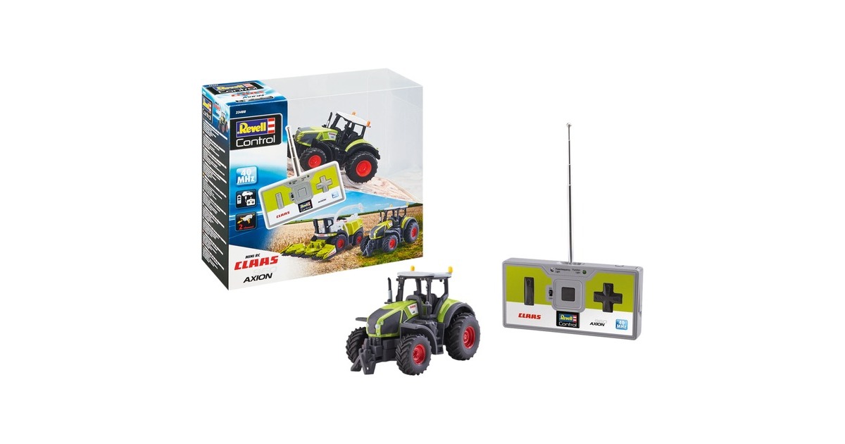 Revell Mini RC Claas 960 Axion Traktor(grün/grau)