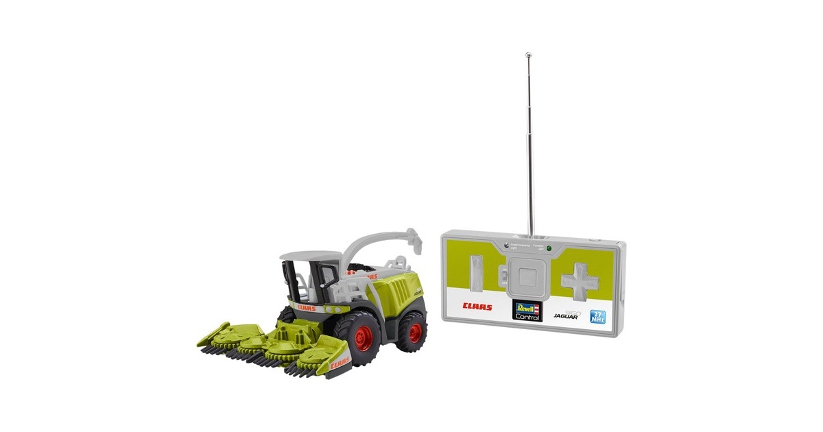 Revell Mini RC Claas 960 Jaguar Feldhäcksler(grün/grau)