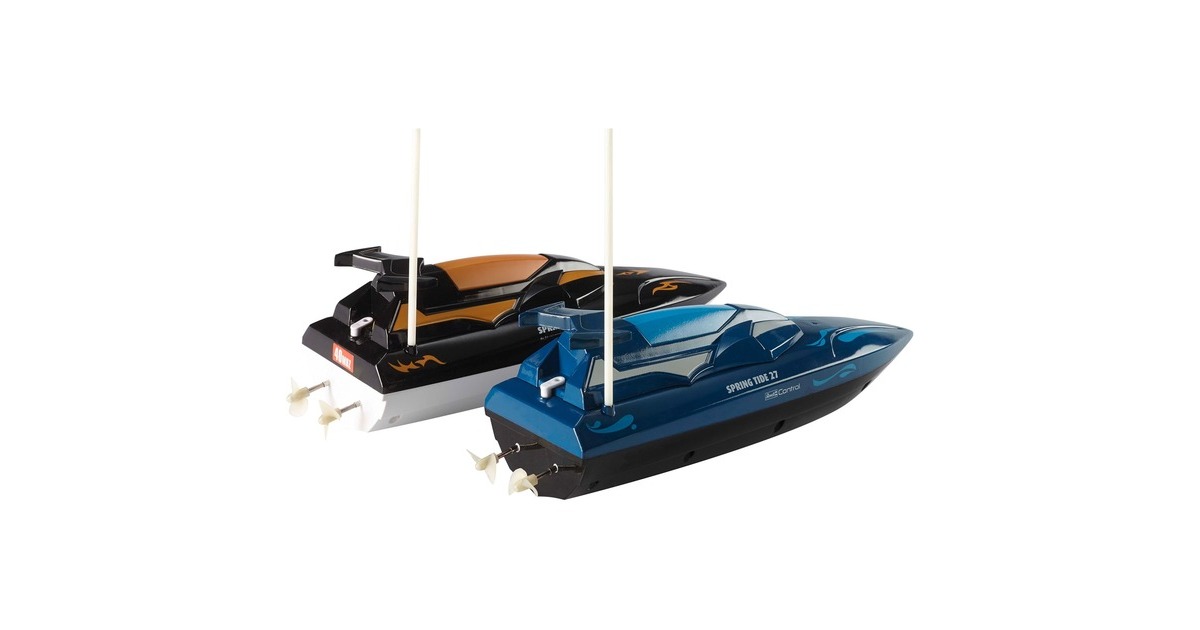 Revell Mini Speedboat SPRING TIDE 40, RC(schwarz/weiß)