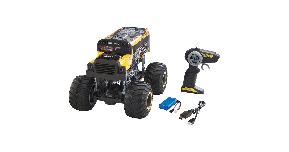 Revell Monster Truck KING OF THE FOREST, RC(gelb/schwarz, 1:16)