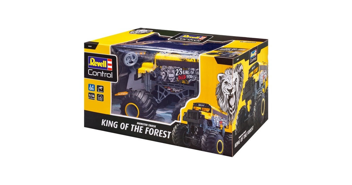 Revell Monster Truck KING OF THE FOREST, RC(gelb/schwarz, 1:16)