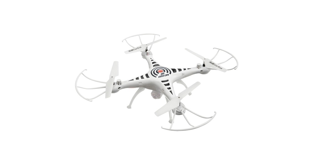 Revell Quadcopter GO! VIDEO PRO, Drohne(weiß/schwarz)