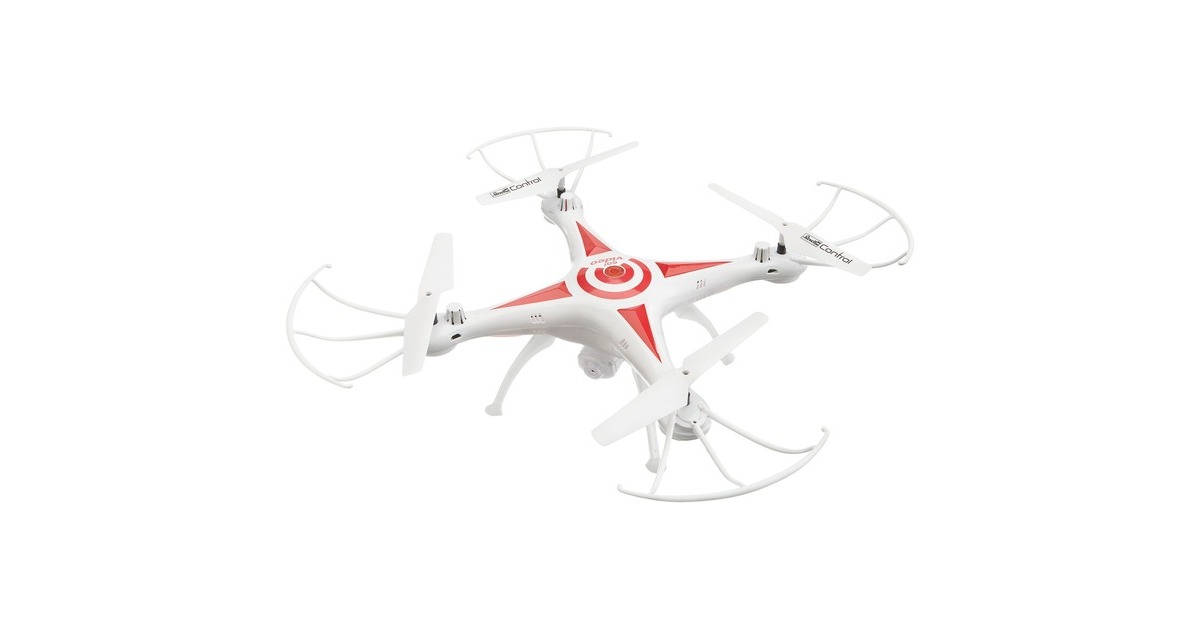 Revell Quadrocopter GO! VIDEO, Drohne(weiß/rot)