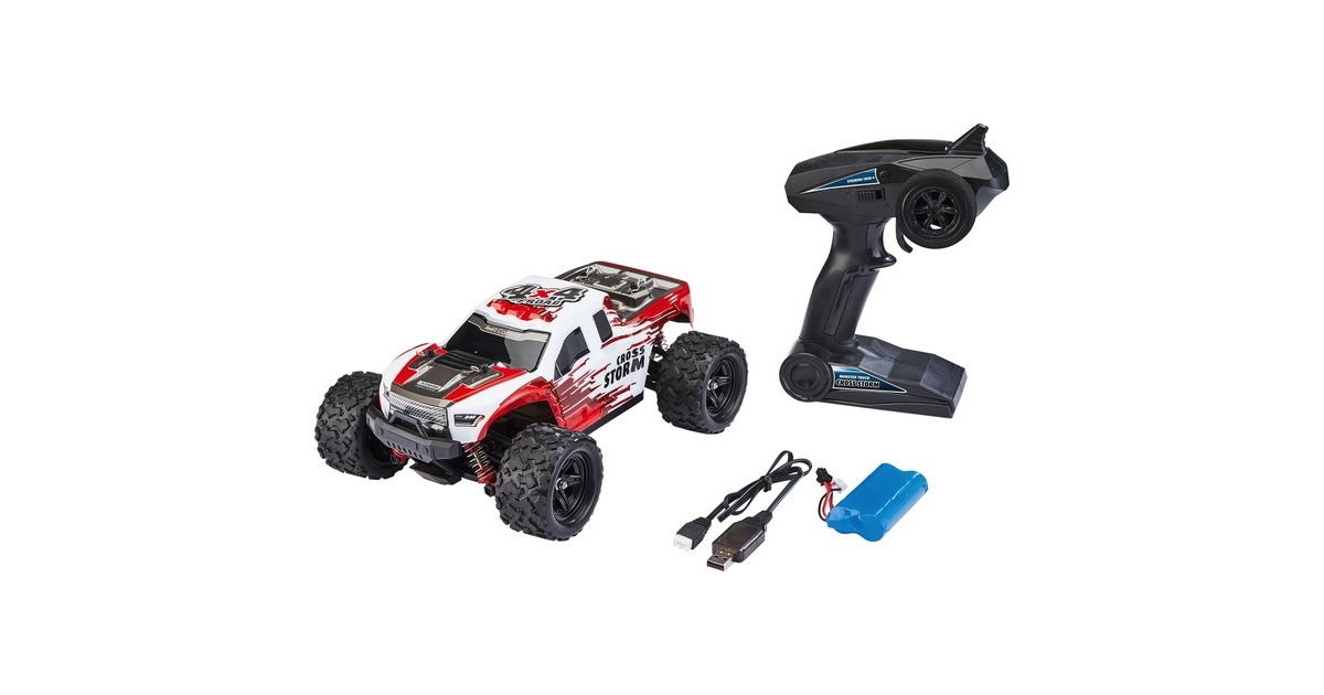 Revell X-Treme CROSS STORM, RC(weiß/rot, 1:18)