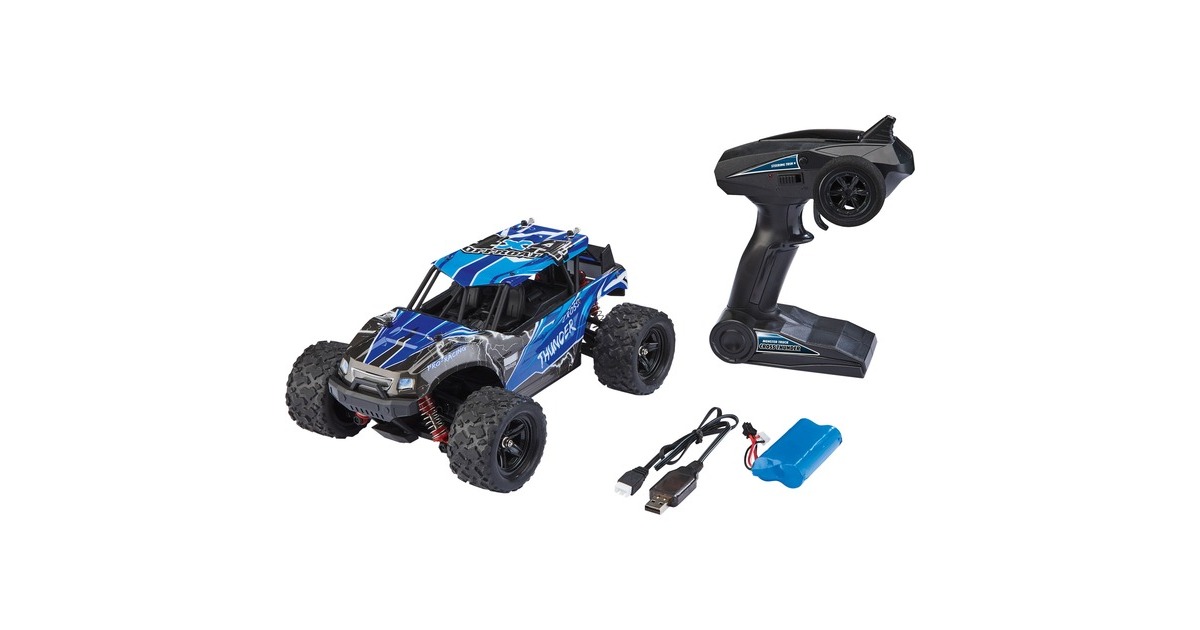 Revell X-Treme CROSS THUNDER, RC(schwarz/blau, 1:18)