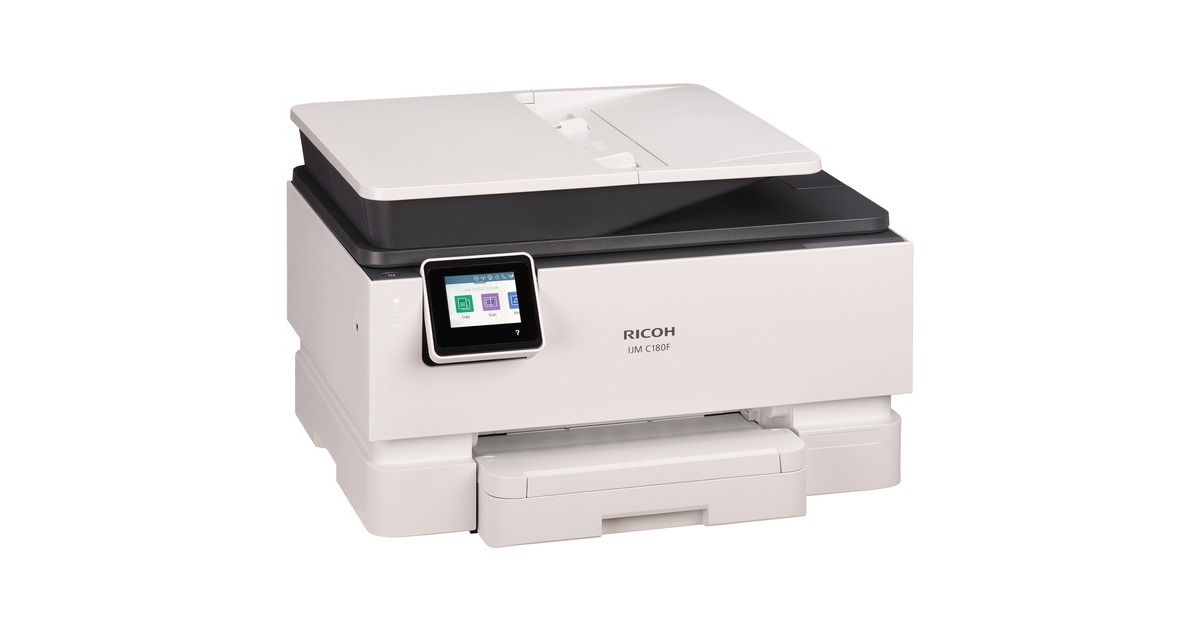Ricoh IJM C180F, Multifunktionsdrucker(grau/hellgrau, USB, LAN, WLAN, Scan, Kopie, Fax) Ricoh IJM C180F, Multifunktionsdrucker(grau/hellgrau, USB, LAN, WLAN, Scan, Kopie, Fax)
