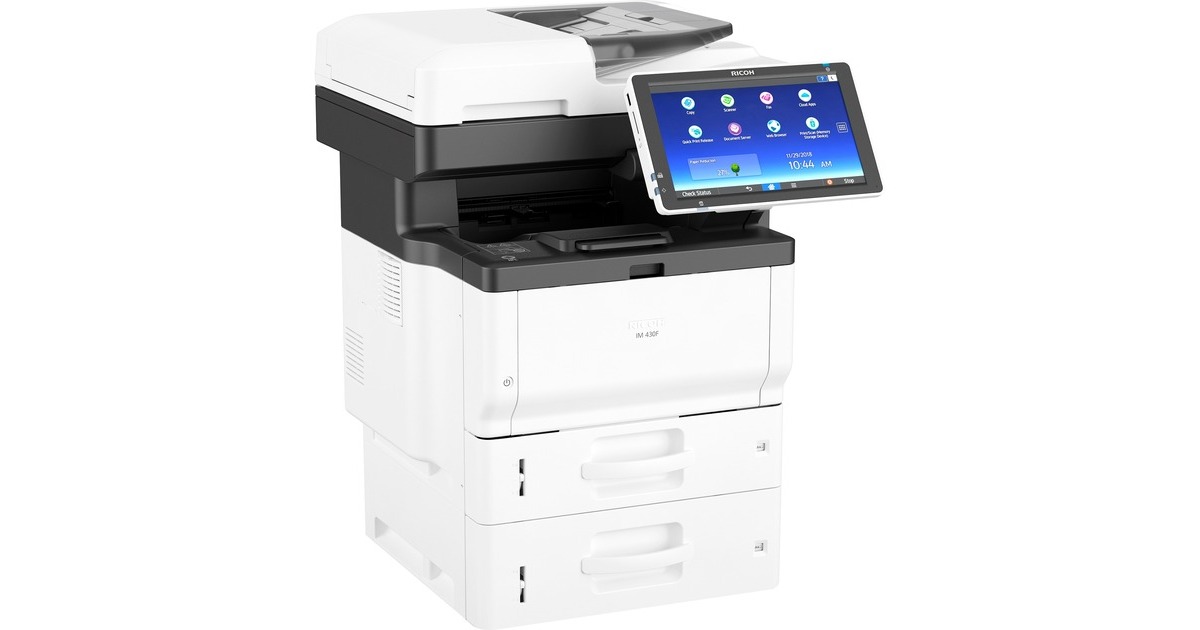 Ricoh IM 350F, Multifunktionsdrucker(grau/schwarz, USB, LAN, Scan, Kopie, Fax) Ricoh IM 350F, Multifunktionsdrucker(grau/schwarz, USB, LAN, Scan, Kopie, Fax)