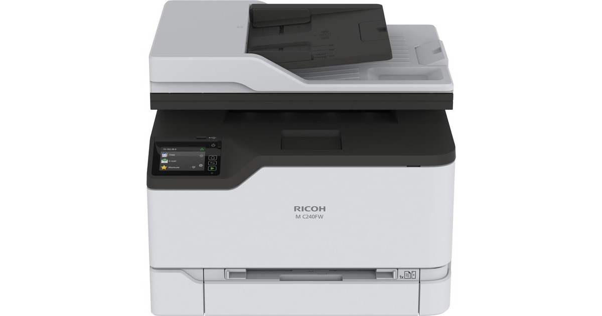 Ricoh M C240FW, Multifunktionsdrucker(grau/anthrazit, USB, LAN, WLAN) Ricoh M C240FW, Multifunktionsdrucker(grau/anthrazit, USB, LAN, WLAN)