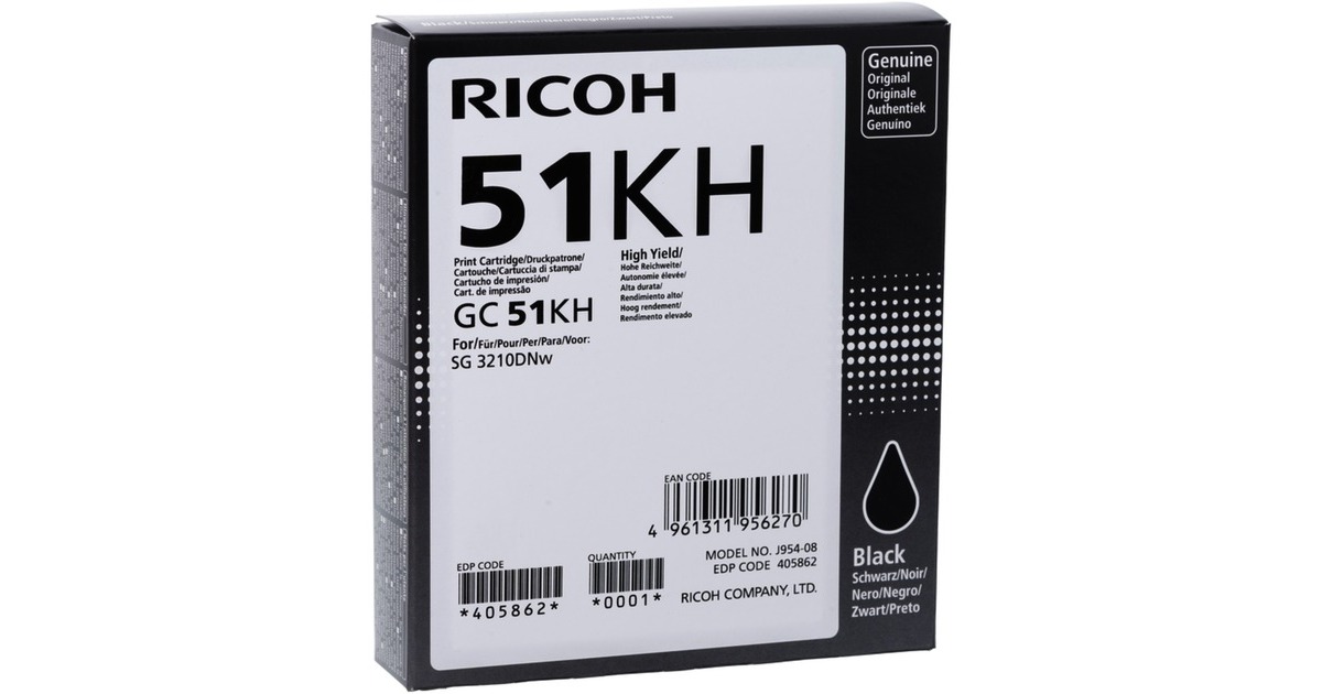 Ricoh Tinte schwarz 405862