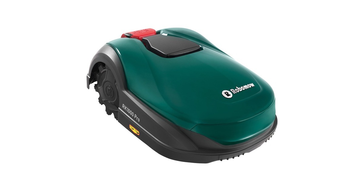 Robomow Mähroboter RK1000 PRO(dunkelgrün/schwarz, 21cm, Bluetooth, GSM-Modul)