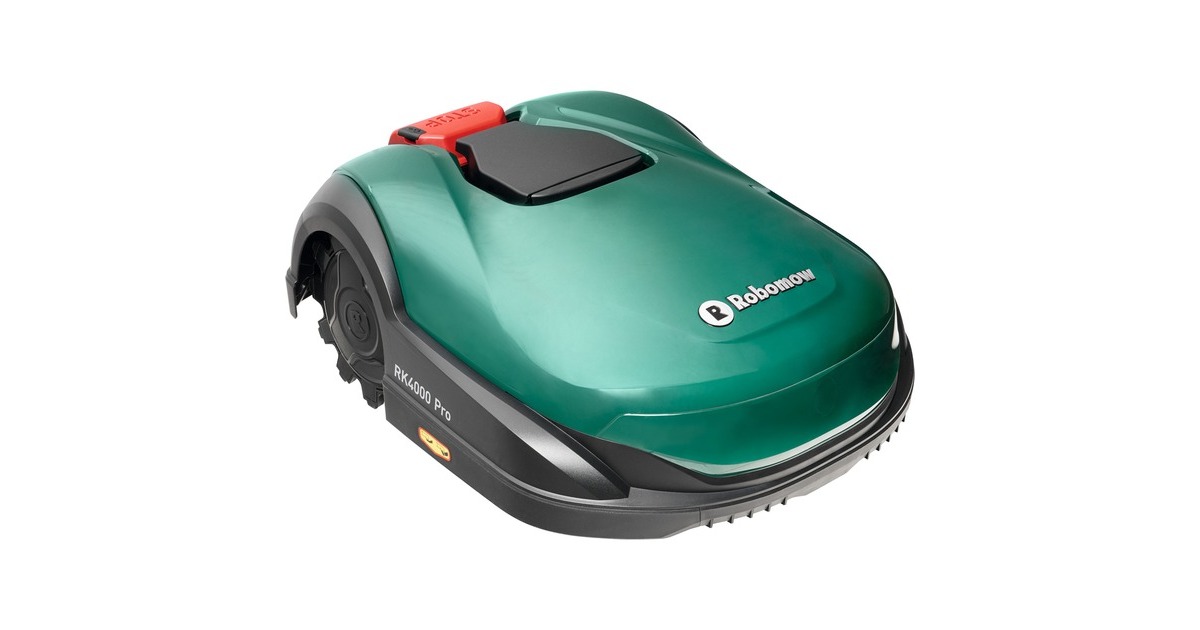 Robomow Mähroboter RK4000 PRO(dunkelgrün/schwarz, 42cm, Bluetooth, GSM-Modul)