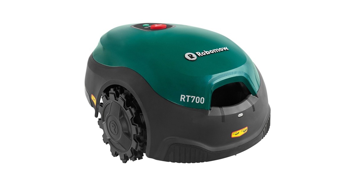 Robomow Mähroboter RT700 4,3Ah(dunkelgrün/schwarz, 18cm, Bluetooth)