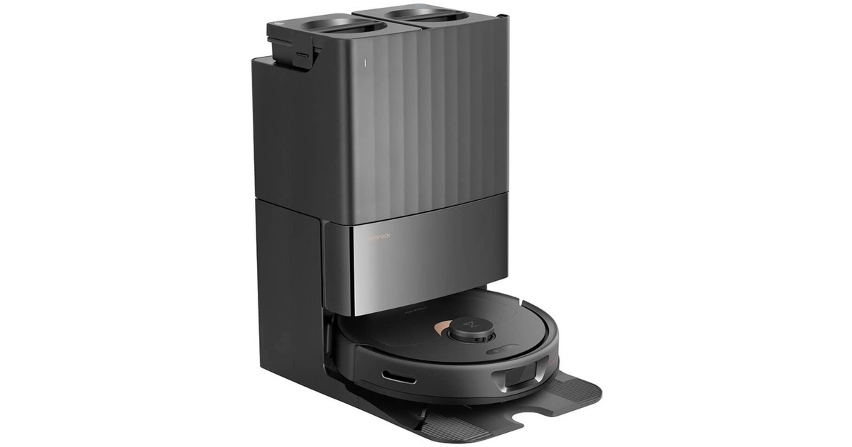 Roborock Q Revo, Saugroboter(schwarz, inkl. Multifunktions-Dockingstation)