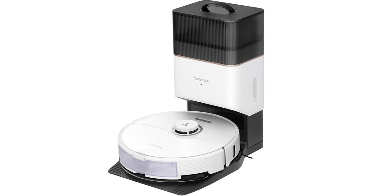 Roborock S8+, Saugroboter(weiß/schwarz, inkl. Robodock Plus)