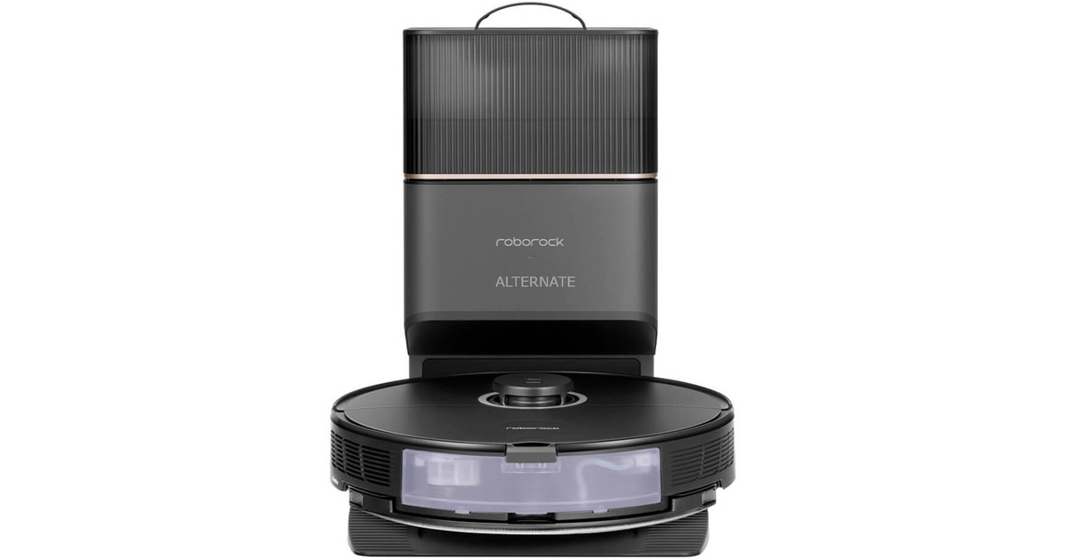 Roborock S8+, Saugroboter(schwarz, inkl. Robodock Plus)
