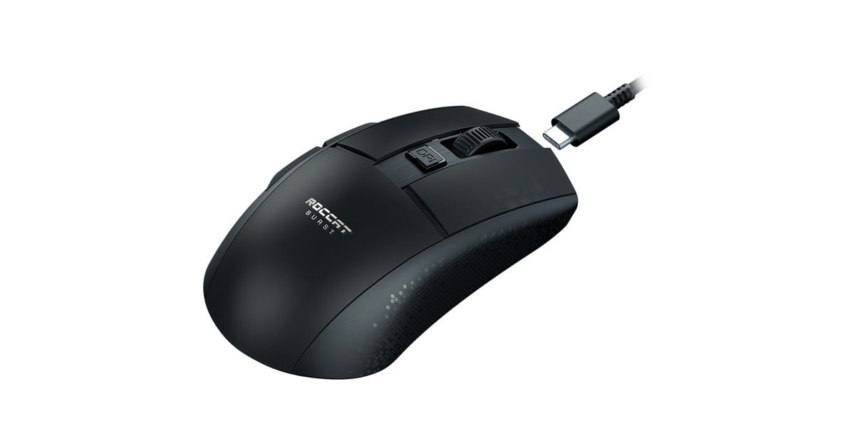 Roccat Burst Pro Air, Gaming-Maus(schwarz, Outlet)