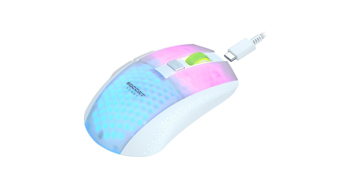 Roccat Burst Pro Air, Gaming-Maus(weiß)