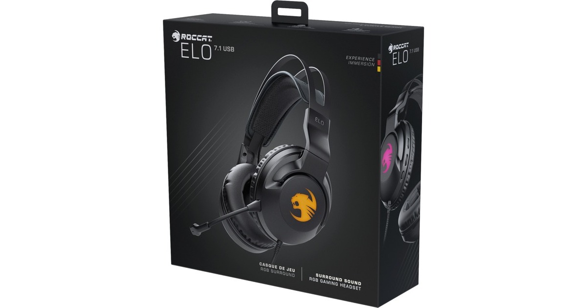 Roccat ELO 7.1 USB, Gaming-Headset(schwarz)