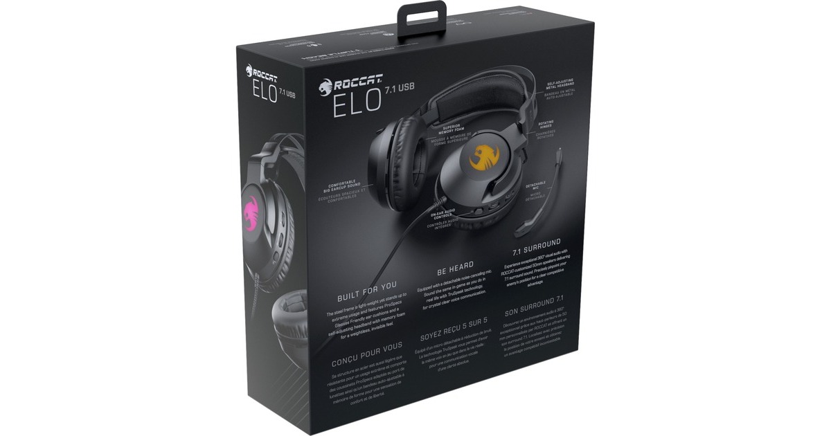 Roccat ELO 7.1 USB, Gaming-Headset(schwarz)