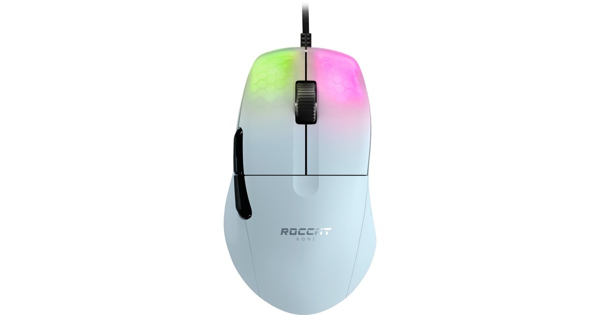 Roccat Kone Pro, Gaming-Maus(weiß)