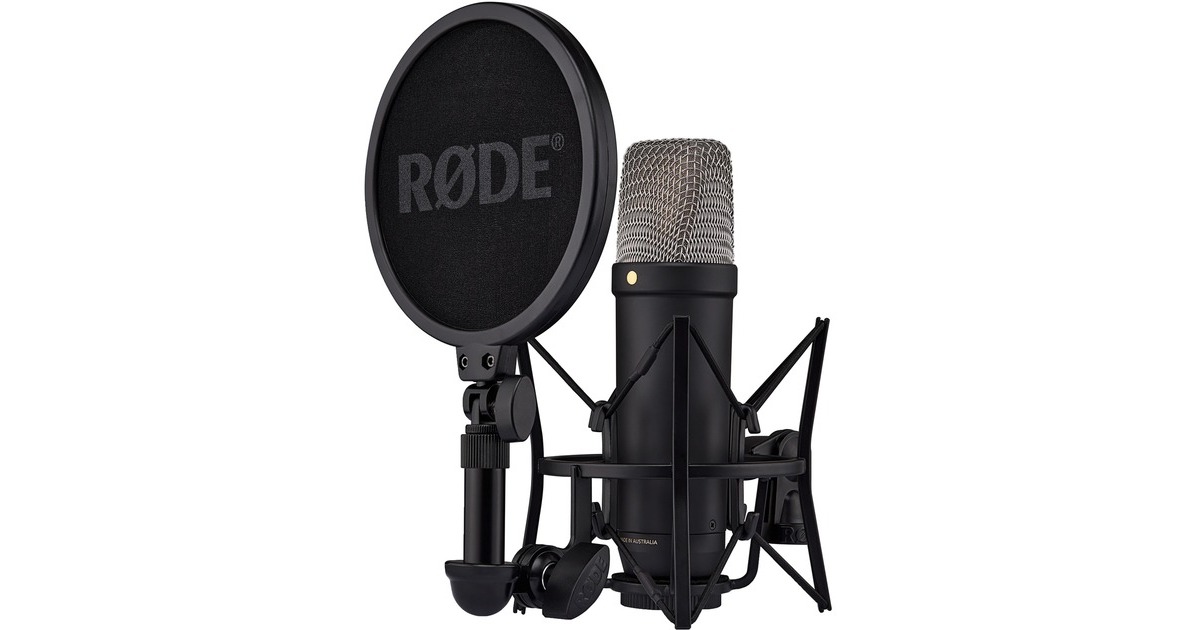 Rode Microphones NT1 5th Gen, Mikrofon(schwarz, USB-C, XLR)