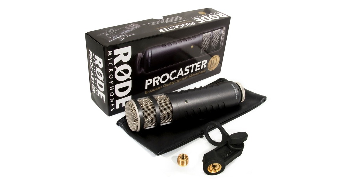 Rode Microphones Procaster, Mikrofon(schwarz)