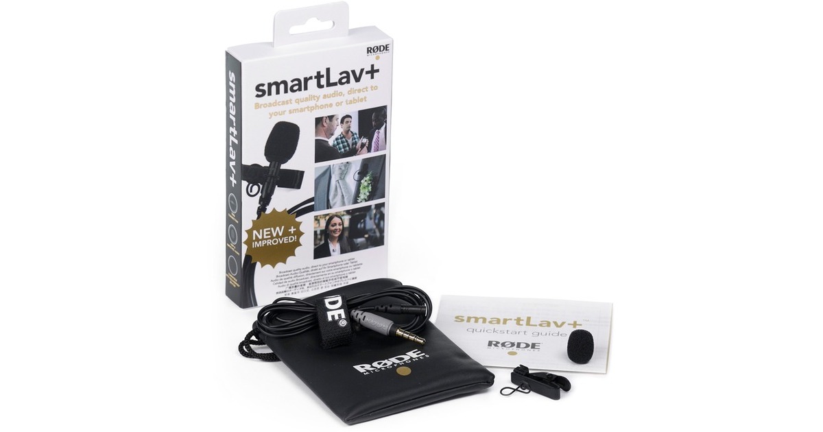 Rode Microphones SmartLav+ Lavalier-Mikrofon(schwarz)