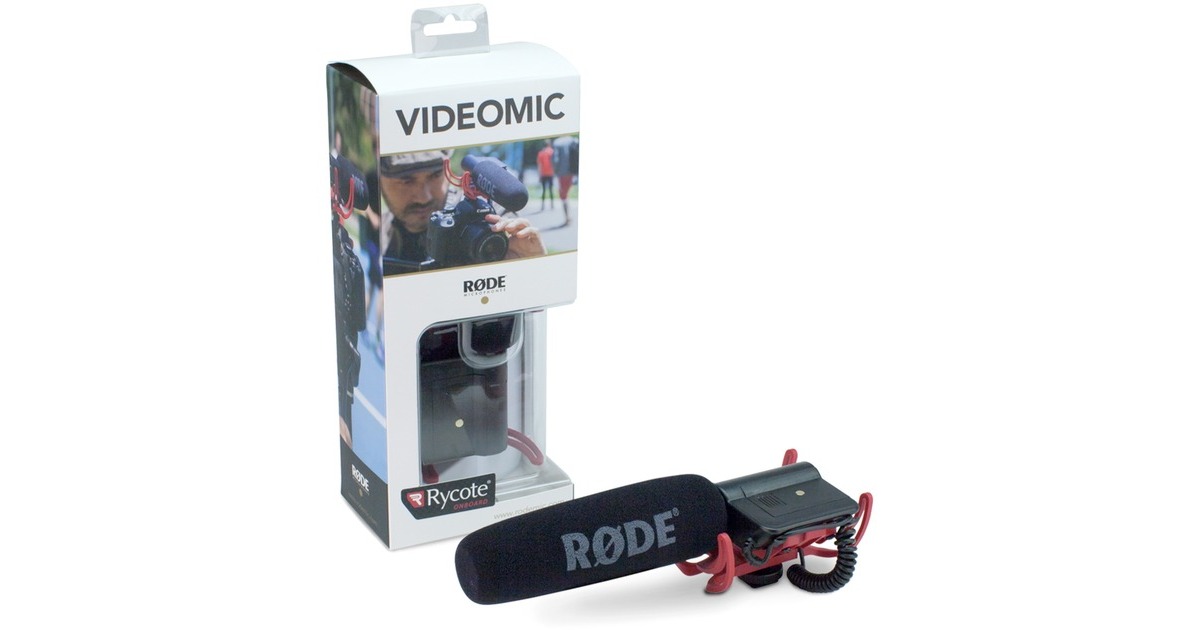Rode Microphones VideoMic Pro Rycote, Mikrofon(schwarz)