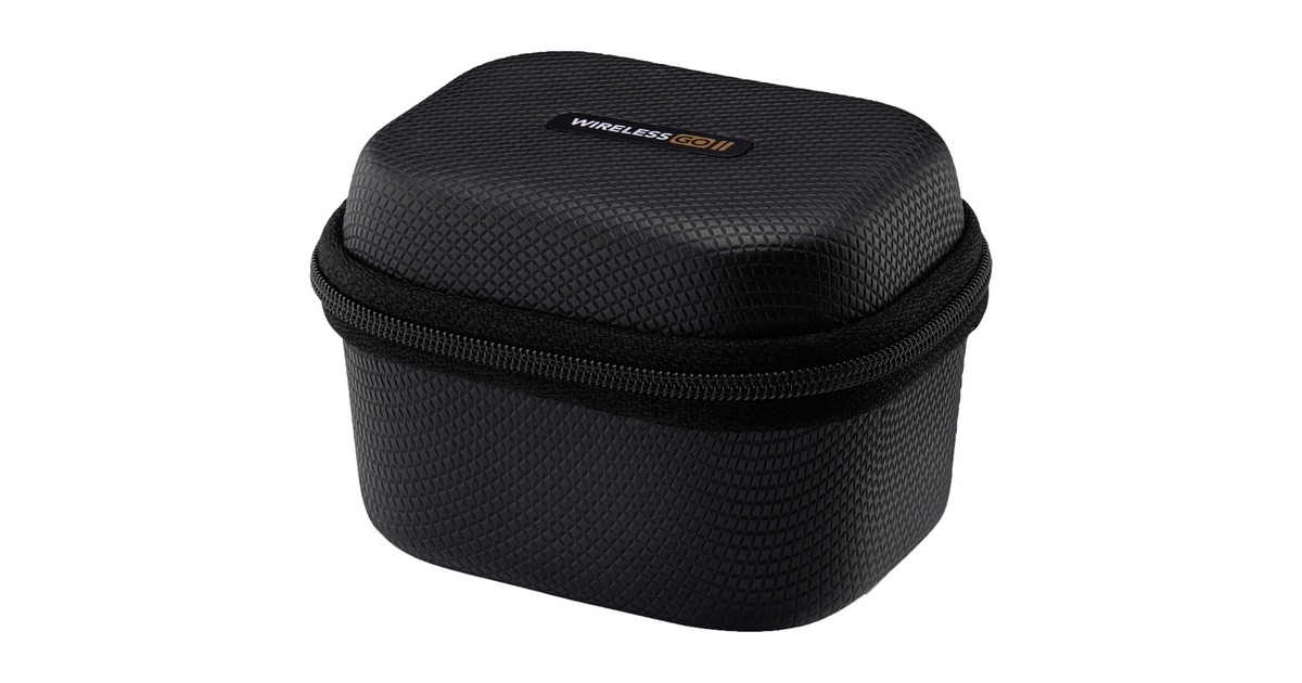 Rode Microphones Wireless GO II Charge Case, Powerbank(schwarz, für zwei Sender und einen Empfänger)