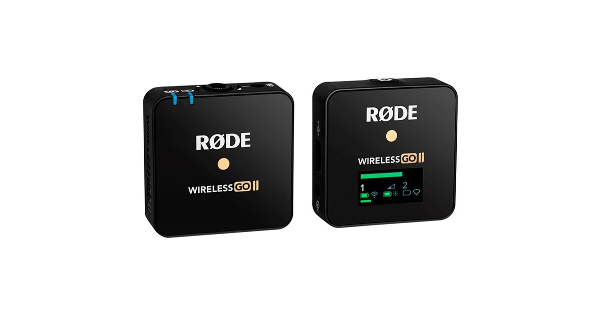 Rode Microphones Wireless GO II SINGLE, Mikrofon(schwarz, USB-C)