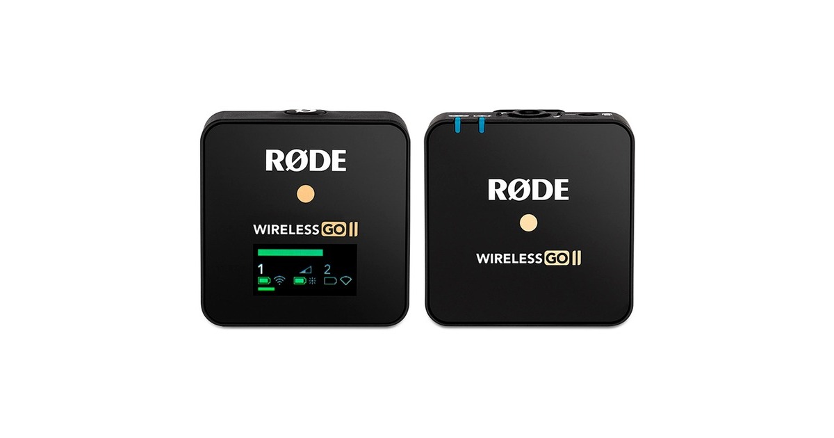 Rode Microphones Wireless GO II SINGLE, Mikrofon(schwarz, USB-C)