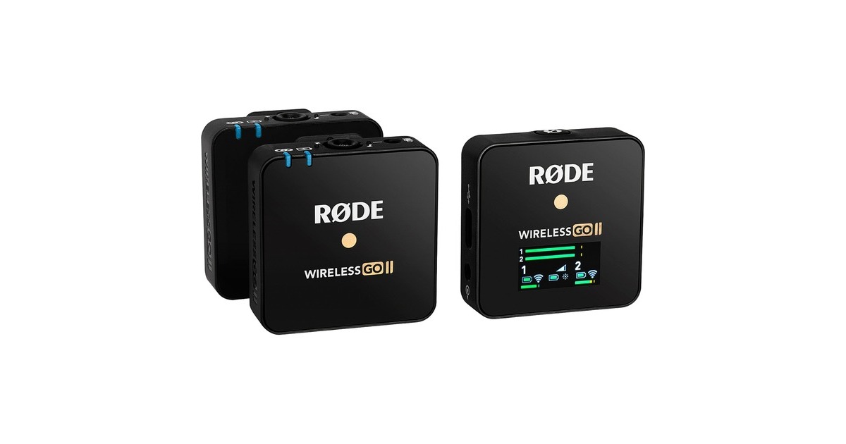 Rode Microphones Wireless GO II, Mikrofon(schwarz)