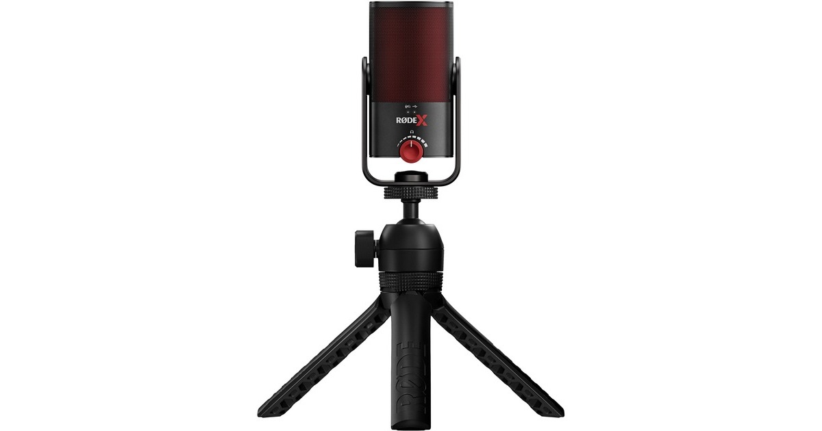 Rode Microphones XCM-50, Mikrofon(schwarz/rot, inkl. Stativ)