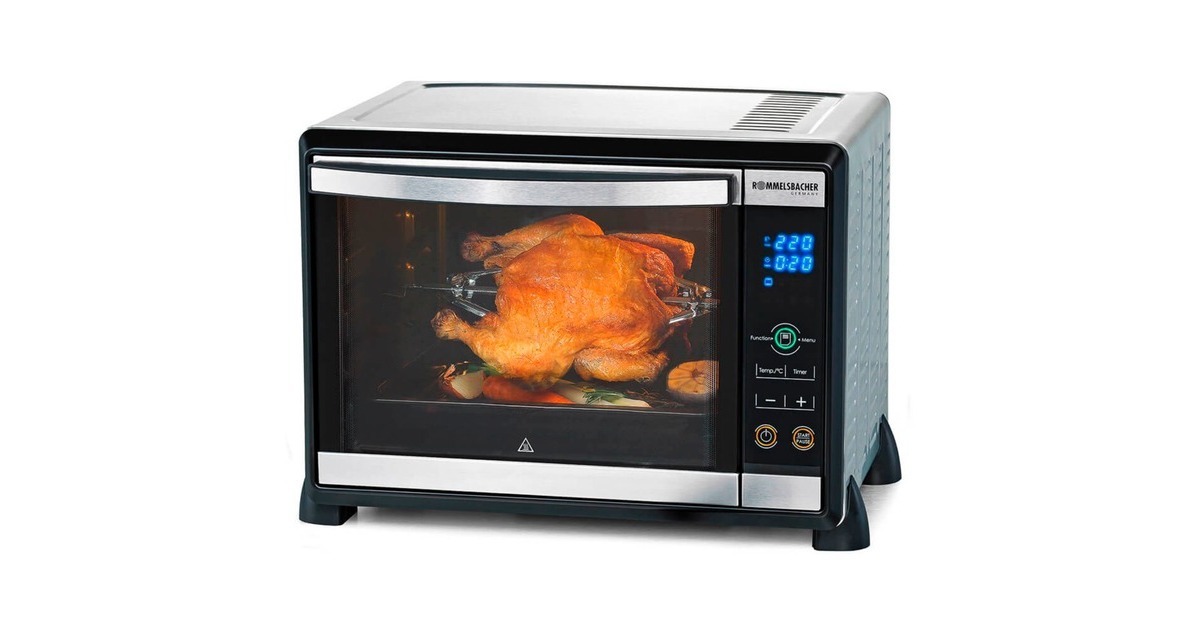 Rommelsbacher Back- und Grillgerät BGE 1580/E, Mini-Backofen(edelstahl)