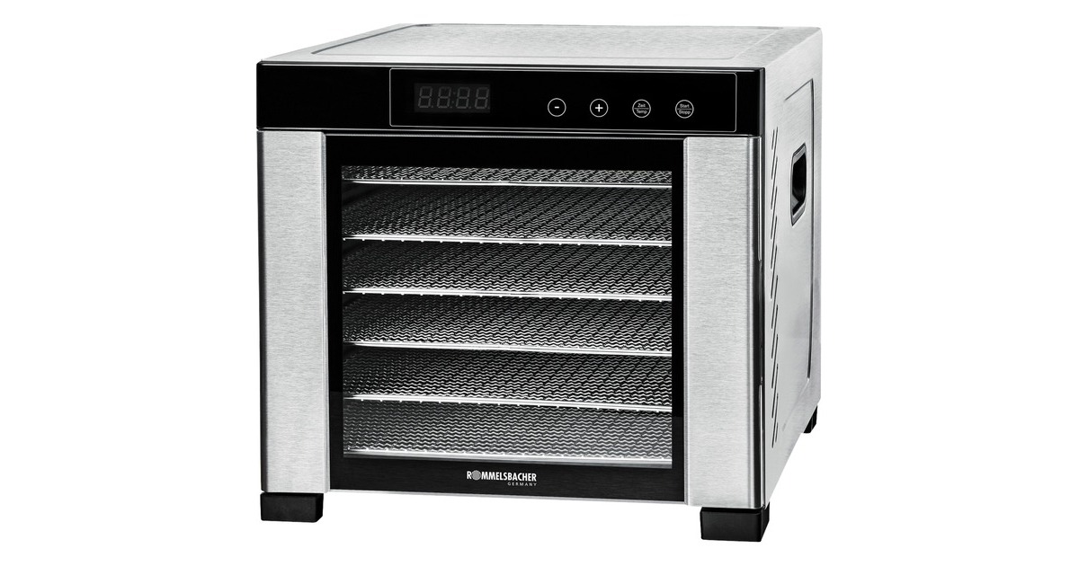 Rommelsbacher Dörrautomat DA 900(edelstahl/schwarz)