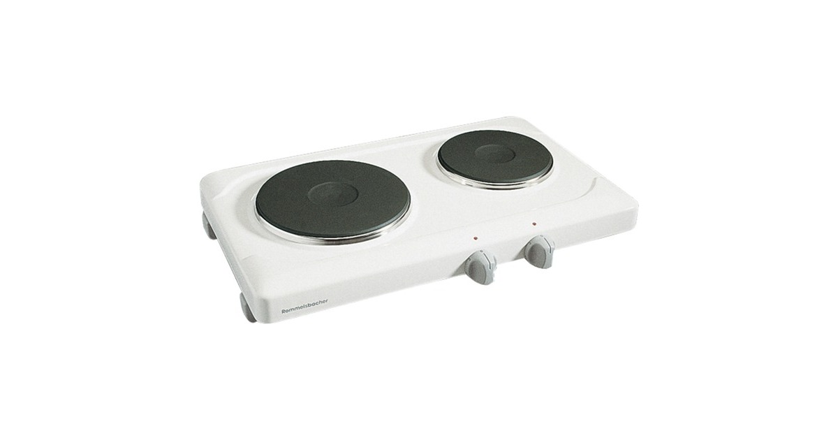 Rommelsbacher Doppelkochplatte THS 2015(weiß)