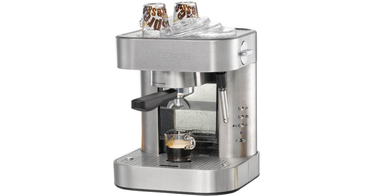 Rommelsbacher EKS 2010, Espressomaschine(edelstahl)